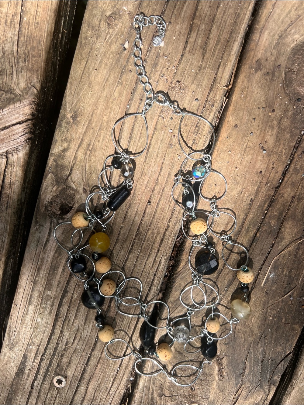 Multi strand necklace